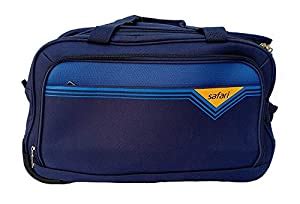 Buy Safari Trigon 55 Cms Small Polyester Rolling Wheels Duffle Bag for ...