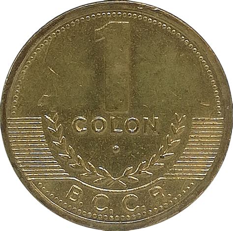 1 Colón - Costa Rica – Numista
