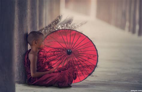 NIBBANA picture, by wirahadi for: young monk photoshop contest ...