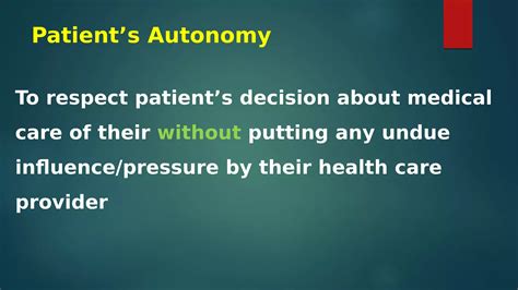 Image result for Autonomy Bioethics