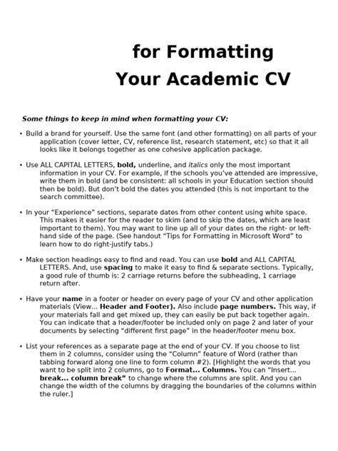 Image result for How to Create CV Format