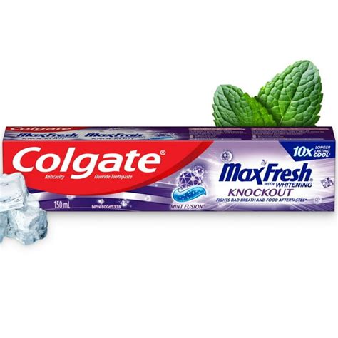 Image result for Colgate Max Fresh Knockout Toothpaste