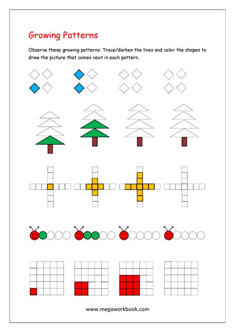 Image result for Growing Patterns Worksheet