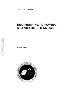 Fillable Online engineering drawing standards manual form Fax Email ...
