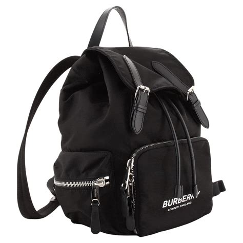 Burberry Rucksack Backpack Nylon With Leather Medium at 1stDibs ...