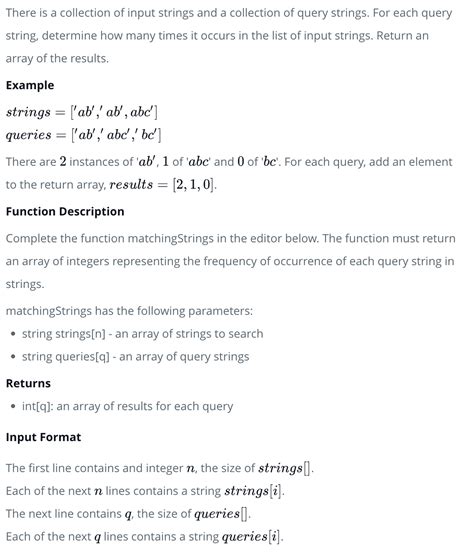 Image result for Sparse Arrays HackerRank Solution