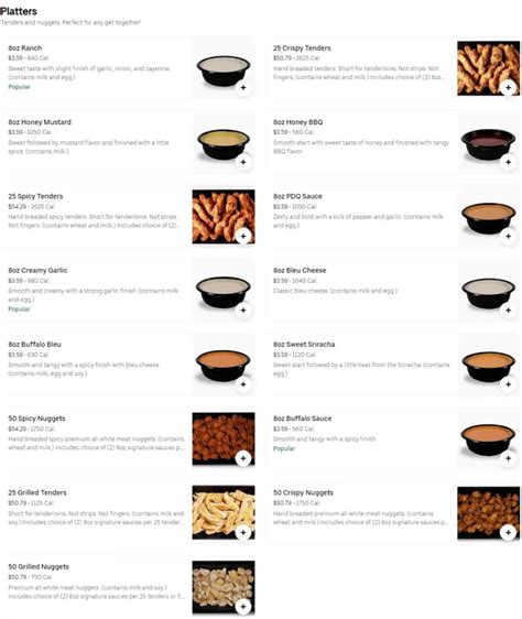 PDQ Menu 的图像结果