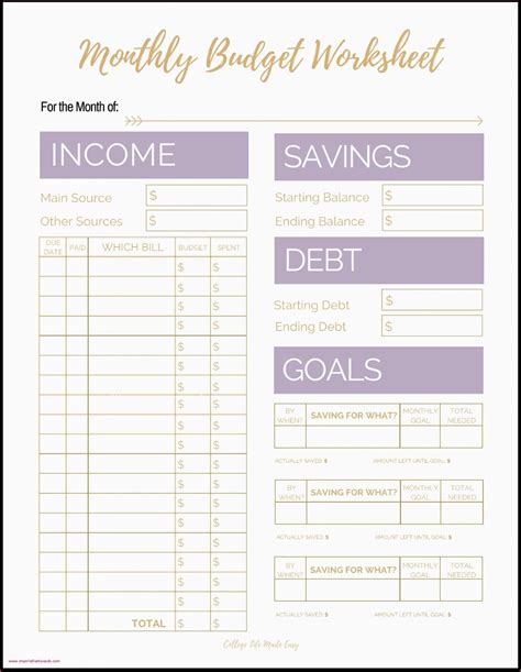 Budgeting Form 的图像结果
