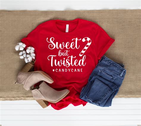 Sweet but Twisted Candy Cane Shirt - Twistin Twirlin Tutus