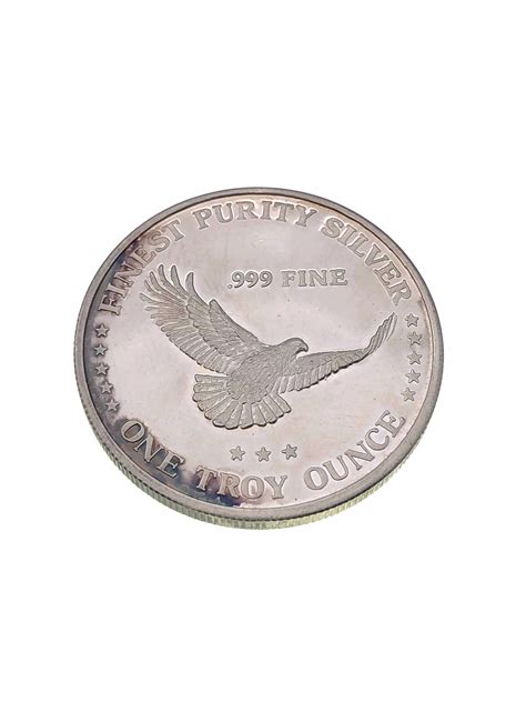 Lot - 1 Troy Oz .999 Fine Silver Coin