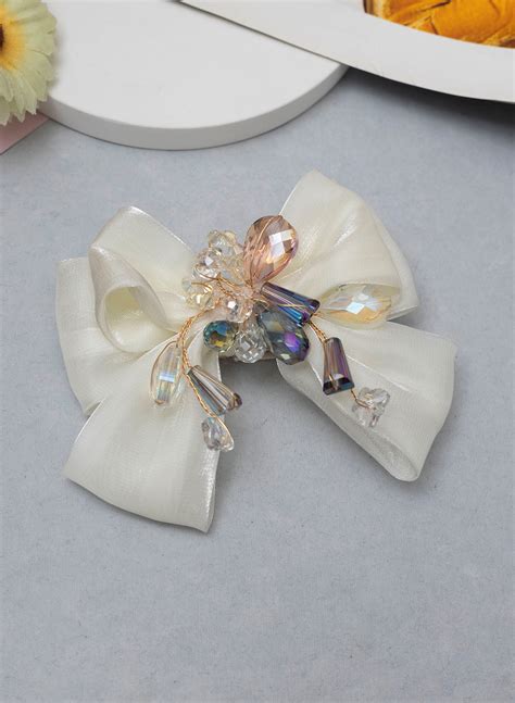 Savannah embellished bow – Phuljhadi