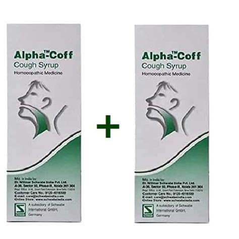 Buy DR WILLMAR SCHWABE INDIA ALPHA-COFF COUGH SYRUP (PACK OF 2) Online ...