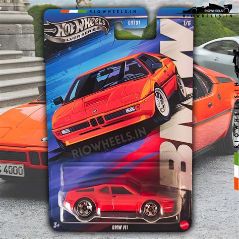 679/- || BMW M1 SILVER SERIES - HOT WHEELS – RIOWHEELS