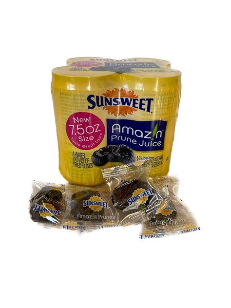 Sunsweet Prune Juice 7.5 oz Cans and Pitted Prune Botswana | Ubuy