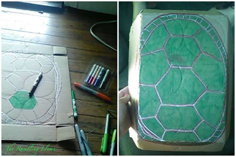 Image result for Cardboard Turtle Shell