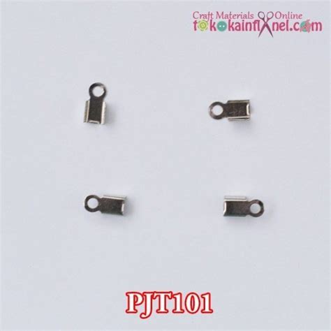 PJT101 Penjepit tali kalung Lebar 4mm