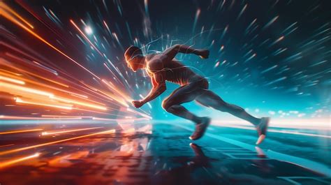 Runner Sprinting 的图像结果