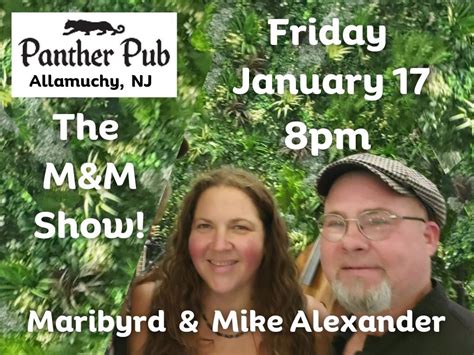 M&M at The Panther Pub!, Panther Pub, Allamuchy, 17 January 2025 ...
