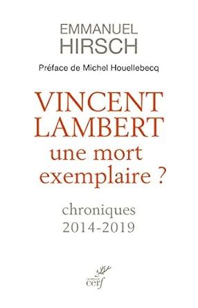Amazon.in: Buy Vincent lambert - une mort exemplaire ? Book Online at ...