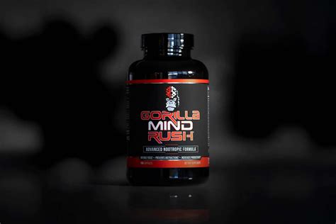 Gorilla Mind Rush returns with powerful nootropic ingredients