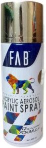 Fab Silver Spray Paint 400 ml Price in India - Buy Fab Silver Spray ...