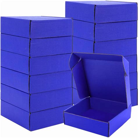 Buy Best Quality U-Pack Blue 10 x 4 x 2 Mailer Boxes in India