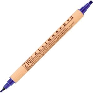 Flipkart.com | Zig Calligraphy Dual Tip Marker 2mm,3.5mm,Square Tips ...