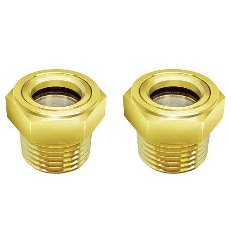 Buy Fanovo 2pcs Heavy Duty Glass Checks Coolant Level or Air Compressor ...