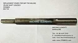 Spares for HMT FN2 Milling | Machine Elements