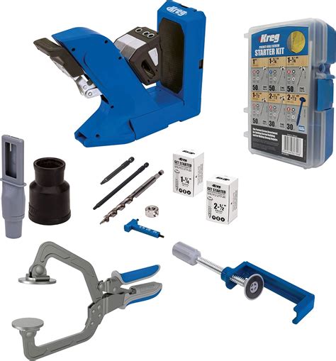 Buy Kreg Pocket-Hole Jig 720 with KPHA760 Pocket Hole Jig Hold Down ...