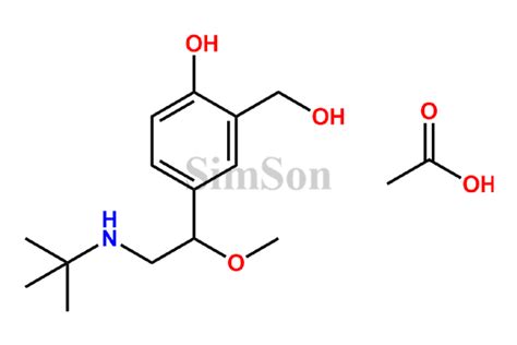 Levalbuterol Related Compound H | CAS No- NA | Simson Pharma Limited