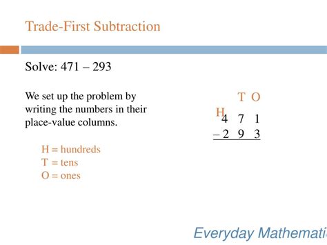 Image result for Trade First Subtraction