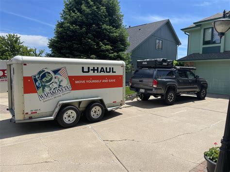 My experience: 1700 miles with a 6x12 Uhaul trailer | Tacoma World