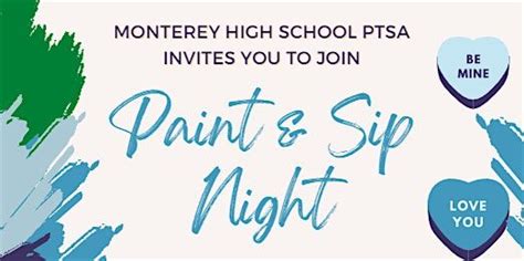 MHS Paint and Sip Night 2025, Monterey High School, Cafeteria, 31 ...