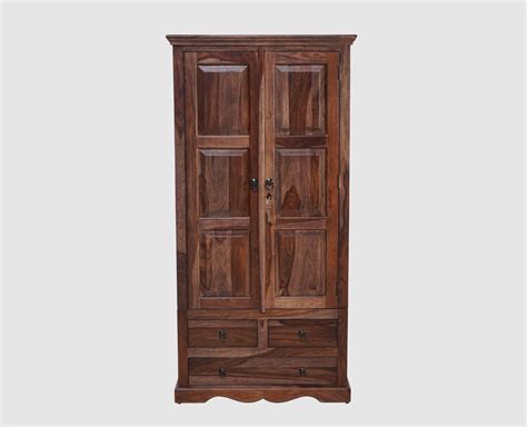 Sweden Sheesham Wood Two Doors Wardrobe