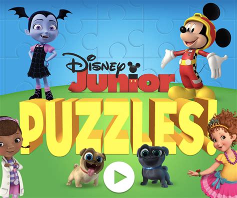 Disney Junior Puzzles Games Web Play Free Family Friendly Disney Junior ...