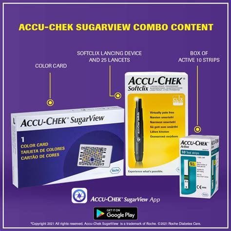 Buy ACCU-CHEK SUGARVIEW MOBILE GLUCOSE MONITORING COMBO Online & Get ...