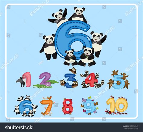 Image result for Abstract Count Number Creatures