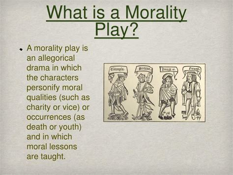 Morality Play 的图像结果