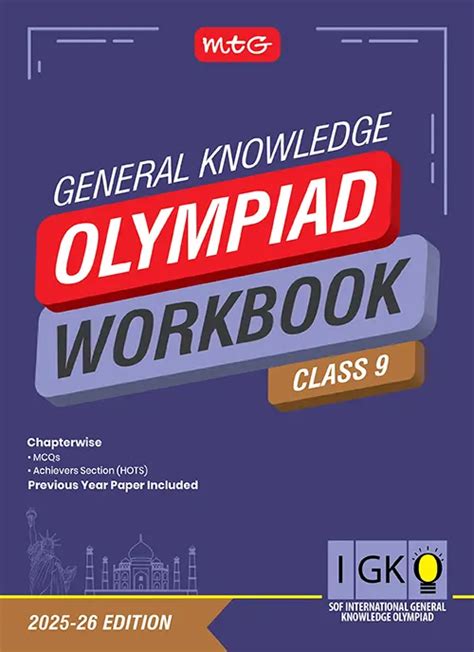 Class 9 International General Knowledge Olympiad (IGKO) Workbook for 2 ...