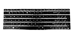 Saco Chiclet Keyboard Skin for Asus X555LA-XX172D 15.6-inch Laptop ...