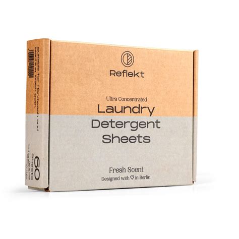 Reflekt Smart Laundry Detergent Sheets For Front And Top Load ...