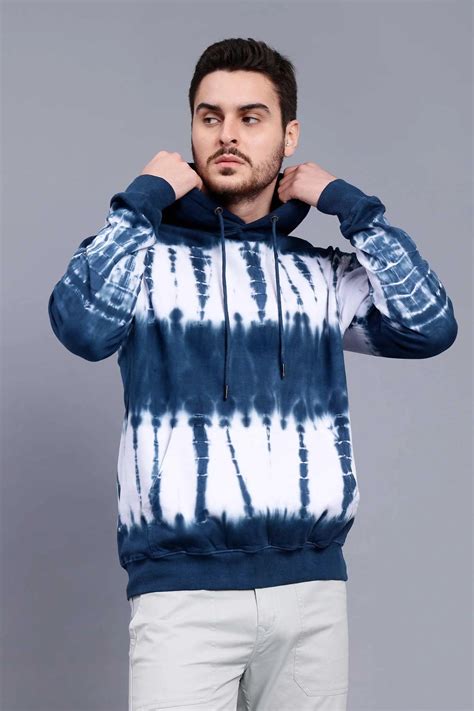Regular Fit Tie Dye Premium Sweatshirt Hoodie For Men - Peplos Jeans ...