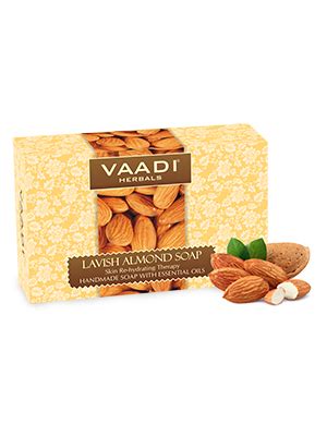Buy Vaadi Herbals Lavish Almond Soap, 75g Online at Low Prices in India ...