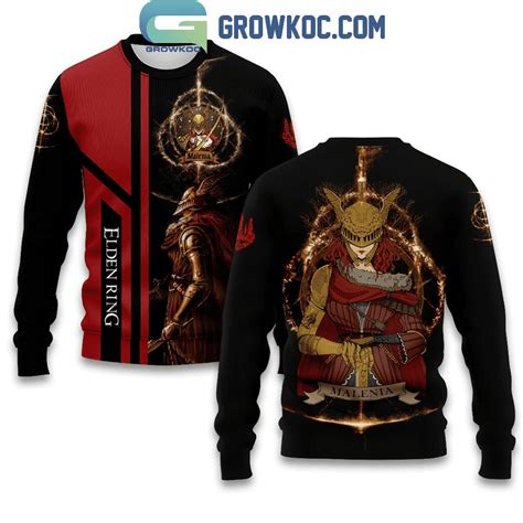 Elden Ring Malenia's Great Rune Hoodie Shirts - Growkoc
