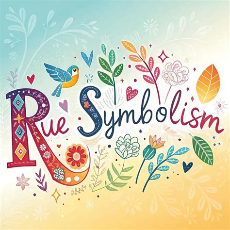 Rue Symbolism & Meanings: Sorrow And Spiritual Strength