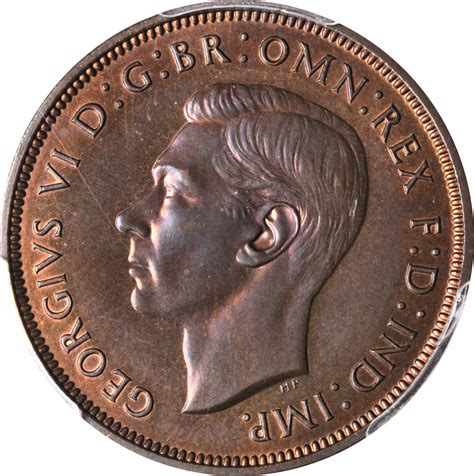 Penny 1938, Coin from United Kingdom - Online Coin Club