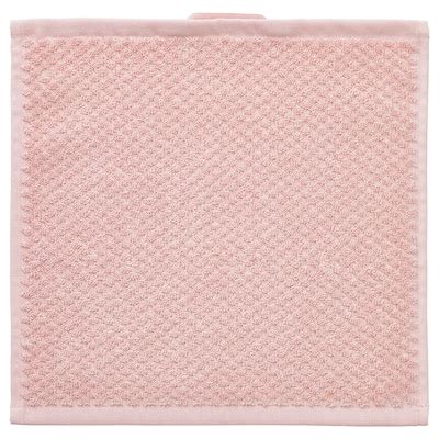 Gulvial washcloth, pale pink, 30x30 cm (12x12") - IKEA