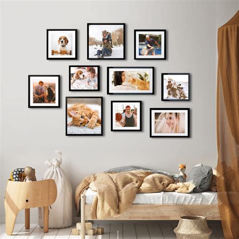 Snapklik.com : Upsimples 12x12 Picture Frame, Display Pictures 8x8