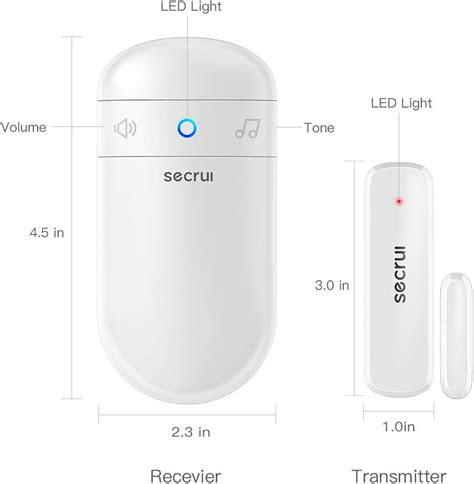 SECRUI Door Chime, Door Sensor Chime for Door Opens – India | Ubuy